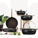 3529-B-Black-OMS-9Pcs-Meridian-Granite-Cookware-Set