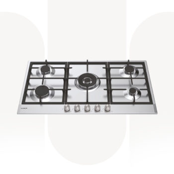 CHG938WPXLPG | 90 CM  Steel Built In 5 Burner Gas Hob