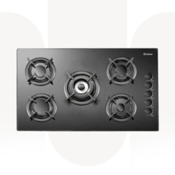 CVG9CB SASO |90 Cm Built In 5 Burners Gas Hob | Black