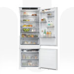 Candy CNBQT3719EW Frees Stand Refrigerator 382L | No Frost Fridge Freezer | Wi-Fi, hOn App & LED Light