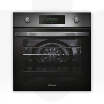 Candy FIDCX605 | 60 CM Built-In Electric Oven 65L | Convection Fan Oven with Digital Timer | Stainless Steel | Made In Turkey