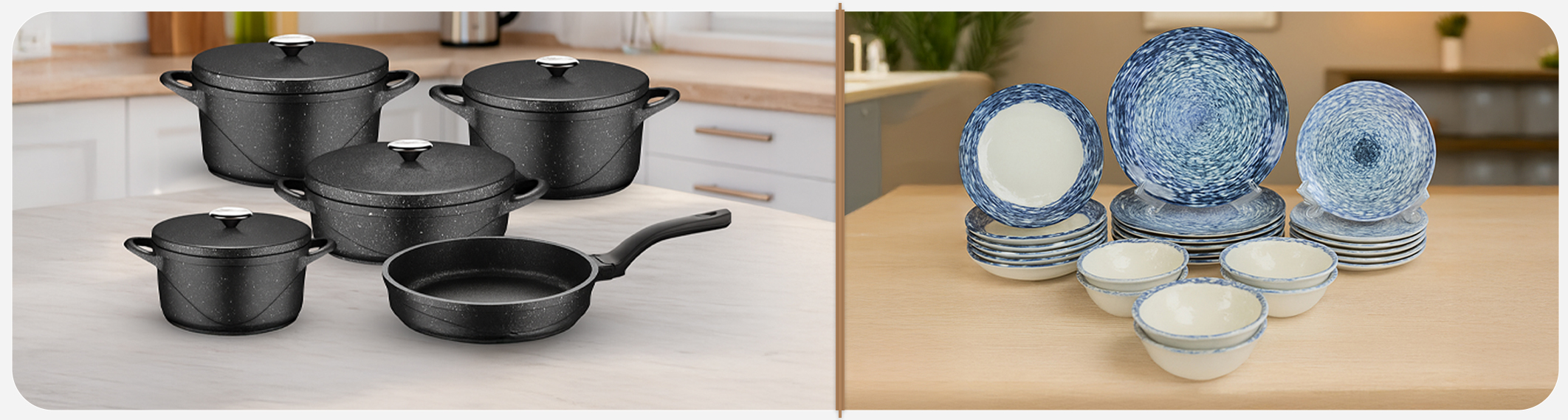 Cookware and Dinnerware