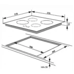BMEH64EE CERAMIC HOB