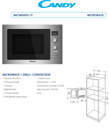MIC34GDFX-19 BI microwave